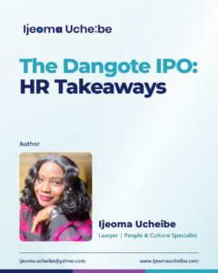 Read more about the article The Dangote IPO: HR Takeaways